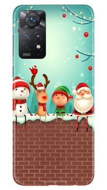 Santa Claus Mobile Back Case for Redmi Note 11 Pro 5G (Design - 296)