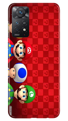 Mario Mobile Back Case for Redmi Note 11 Pro 5G (Design - 299)