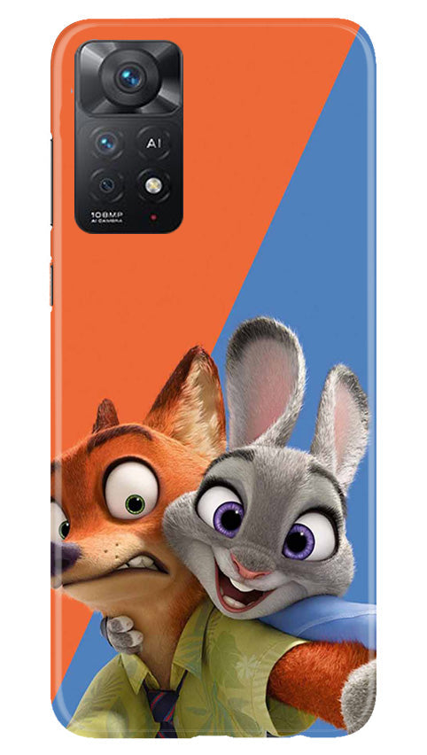 Cartoon Mobile Back Case for Redmi Note 11 Pro 5G (Design - 306)