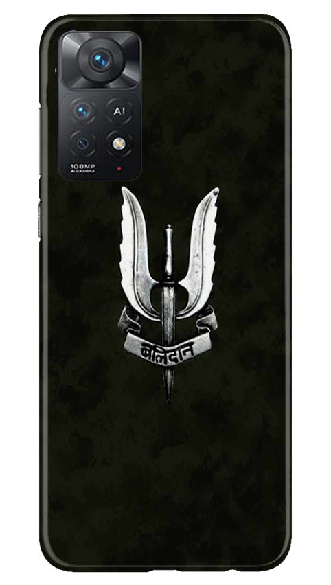 Balidaan Mobile Back Case for Redmi Note 11 Pro 5G (Design - 315)