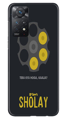 Sholay Mobile Back Case for Redmi Note 11 Pro 5G (Design - 316)