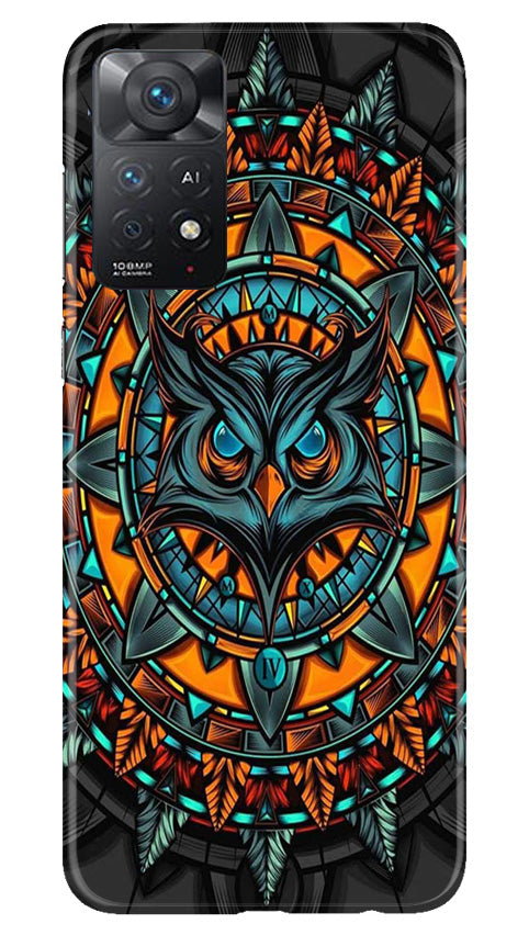 Owl Mobile Back Case for Redmi Note 11 Pro 5G (Design - 319)