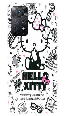 Hello Kitty Mobile Back Case for Redmi Note 11 Pro 5G (Design - 320)