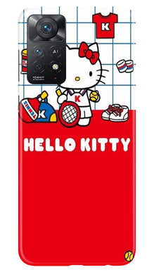 Hello Kitty Mobile Back Case for Redmi Note 11 Pro 5G (Design - 322)