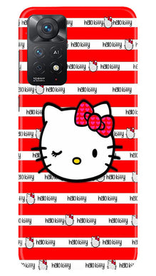 Hello Kitty Mobile Back Case for Redmi Note 11 Pro 5G (Design - 323)