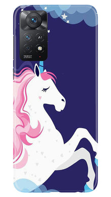 Unicorn Mobile Back Case for Redmi Note 11 Pro 5G (Design - 324)