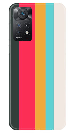 Color Pattern Mobile Back Case for Redmi Note 11 Pro 5G (Design - 328)