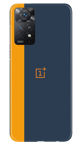 Oneplus Logo Mobile Back Case for Redmi Note 11 Pro 5G (Design - 353)