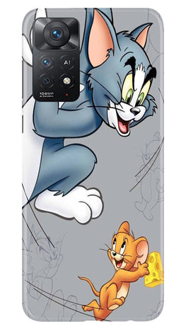 Tom n Jerry Mobile Back Case for Redmi Note 11 Pro 5G (Design - 356)