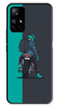 Bike Lover Metal Mobile Case for Redmi Note 11T   (Design No -05)