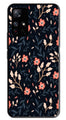 Floral Pattern Metal Mobile Case for Redmi Note 11T   (Design No -10)