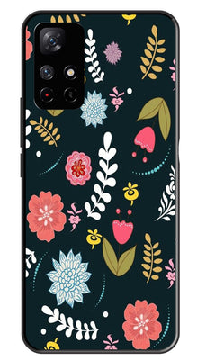 Floral Pattern2 Metal Mobile Case for Redmi Note 11T