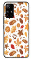 Autumn Leaf Metal Mobile Case for Redmi Note 11T   (Design No -19)