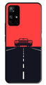 Car Lover Metal Mobile Case for Redmi Note 11T   (Design No -21)