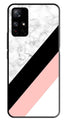 Marble Design Metal Mobile Case for Redmi Note 11T   (Design No -24)