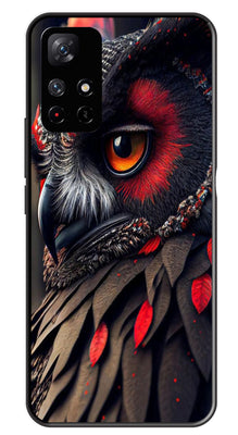 Owl Design Metal Mobile Case for Redmi Note 11T