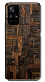 Alphabets Metal Mobile Case for Redmi Note 11T   (Design No -32)