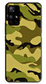 Army Pattern Metal Mobile Case for Redmi Note 11T   (Design No -35)