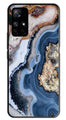 Marble Design Metal Mobile Case for Redmi Note 11T   (Design No -53)