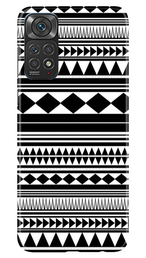 Black white Pattern Case for Redmi Note 11s