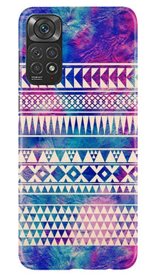 Modern Art Mobile Back Case for Redmi Note 11s (Design - 8)