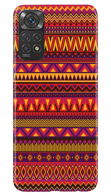 Zigzag line pattern2 Mobile Back Case for Redmi Note 11s (Design - 10)
