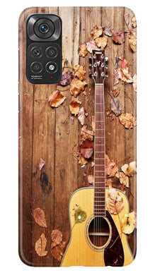 Guitar Mobile Back Case for Redmi Note 11s (Design - 43)