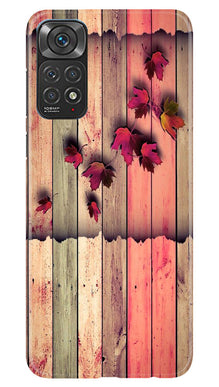 Wooden look2 Mobile Back Case for Redmi Note 11s (Design - 56)