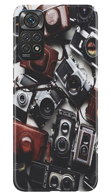Cameras Mobile Back Case for Redmi Note 11s (Design - 57)