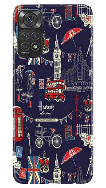 Love London Mobile Back Case for Redmi Note 11s (Design - 75)