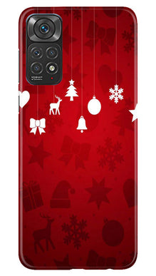 Christmas Mobile Back Case for Redmi Note 11s (Design - 78)