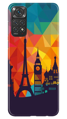 Eiffel Tower2 Mobile Back Case for Redmi Note 11s (Design - 91)