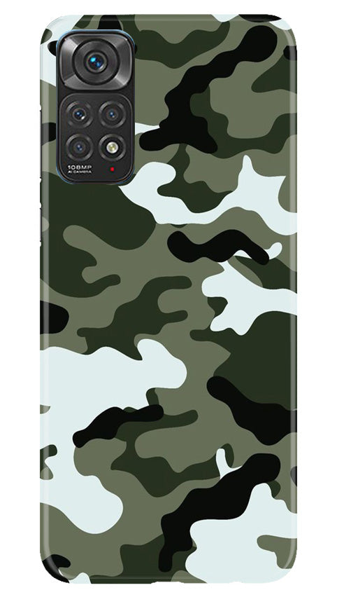 Army Camouflage Case for Redmi Note 11s(Design - 108)
