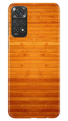 Wooden Look Mobile Back Case for Redmi Note 11s  (Design - 111)