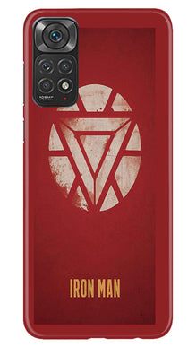 Iron Man Superhero Mobile Back Case for Redmi Note 11s  (Design - 115)