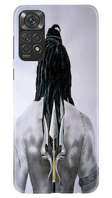 Lord Shiva Mobile Back Case for Redmi Note 11s  (Design - 135)