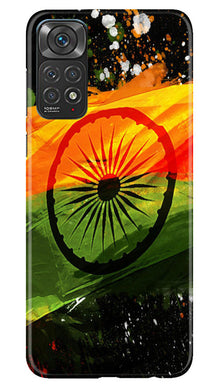 Indian Flag Mobile Back Case for Redmi Note 11s  (Design - 137)
