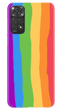 Multi Color Baground Mobile Back Case for Redmi Note 11s  (Design - 139)