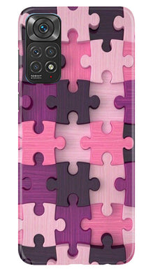 Puzzle Mobile Back Case for Redmi Note 11s (Design - 168)