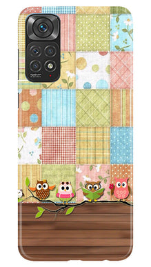 Owls Mobile Back Case for Redmi Note 11s (Design - 171)