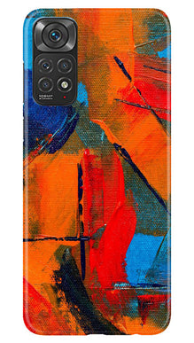 Modern Art Mobile Back Case for Redmi Note 11s (Design - 205)