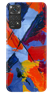 Modern Art Mobile Back Case for Redmi Note 11s (Design - 208)