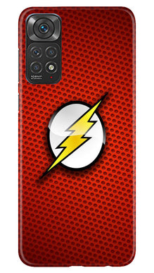 Superheros Logo Mobile Back Case for Redmi Note 11s (Design - 220)