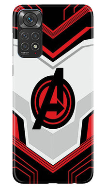 Ironman Captain America Mobile Back Case for Redmi Note 11s (Design - 223)