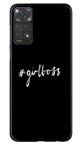 Like a Girl Boss Case for Redmi Note 11s (Design No. 234)