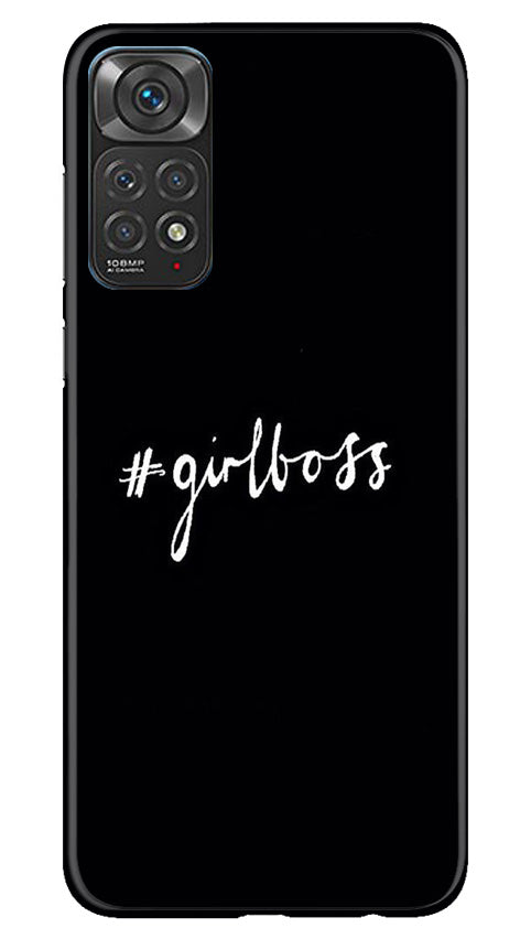 Like a Girl Boss Case for Redmi Note 11s (Design No. 234)