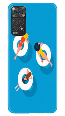 Timon and Pumbaa Mobile Back Case for Redmi Note 11s (Design - 267)