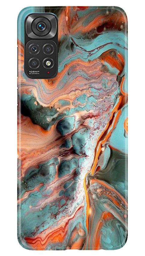 Marble Texture Mobile Back Case for Redmi Note 11s (Design - 270)