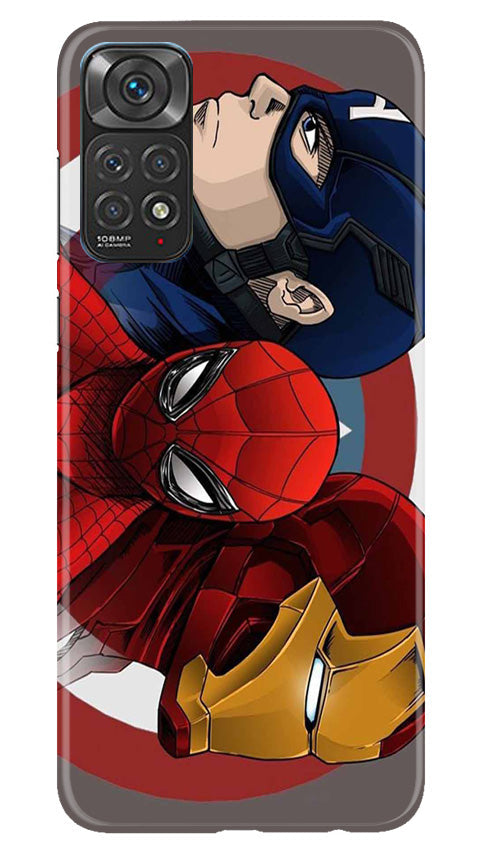 Marble Texture Mobile Back Case for Redmi Note 11s (Design - 272)