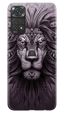 Lion Mobile Back Case for Redmi Note 11s (Design - 276)